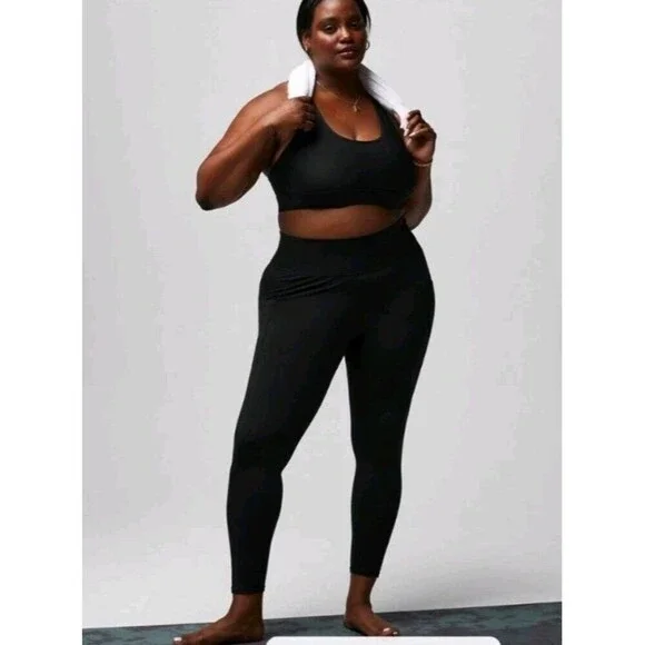 Fabletics Anywhere Motion365+ Blue High-Waisted Utility Legging sz 2X - Picture 1 of 11